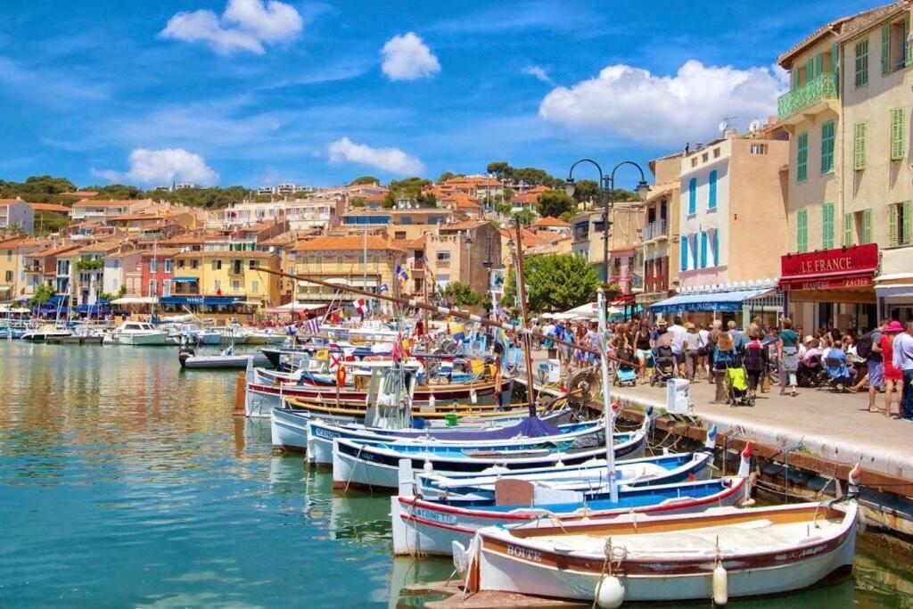 La Favorite - Centre De Cassis - Climatisation Leilighet Eksteriør bilde